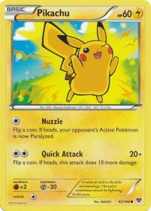 Pikachu - 42/146 - Common - Pokemon  