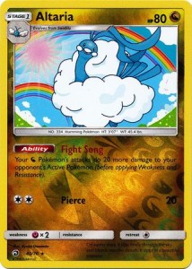Altaria - 40/70 - Holo Rare Reverse Holo - Pokemon  