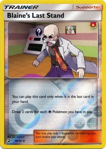 Blaine's Last Stand - 58/70 - Holo Rare Reverse Holo - Pokemon   