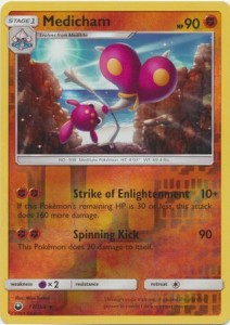Medicham - 77/168 - Rare Reverse Holo - Pokemon 