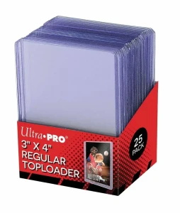 Ultra Pro TOPLOADER REGULAR Ultra Clear 3×4" (25)