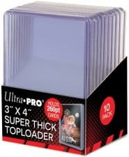 Ultra Pro 260PT Super Thick Toploader 3"×4" (10 szt.)