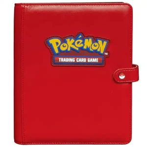 POKEMON: Premium Snap Binder 4-Pocket - RED