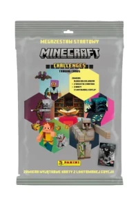  Panini Minecraft Challenges Album kolekcjonera - Mega zestaw startowy