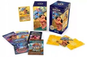 Disney Lorcana Lilo Gift Box - Zestaw Kolekcjonerski (5 Boosterów)