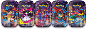 Pokémon TCG: Mega Heroes Mini Tin - Zestaw 5 sztuk