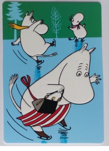 Karta nr 065 - Muminki - Panini 