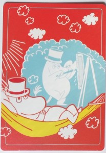 Karta nr 085 - Muminki - Panini 