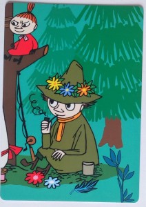 Karta nr 135 - Muminki - Panini 