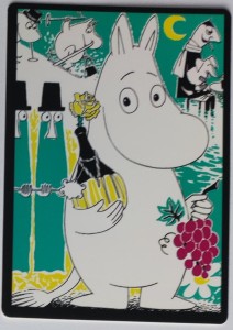 Karta nr 165 - Muminki - Panini 