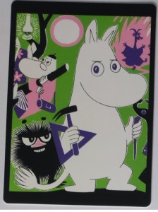 Karta nr 168 - Muminki - Panini 