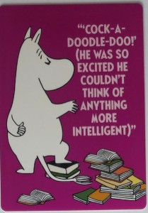 Karta nr 185 - Muminki - Panini 