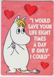 Karta nr 200 - Muminki - Panini  