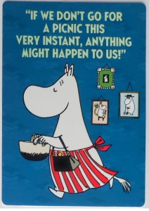 Karta nr 201 - Muminki - Panini 