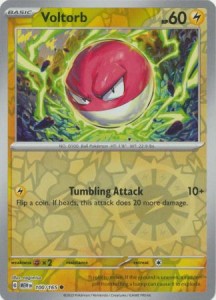 Pokemon 151 Voltorb - 100/165 - Common Reverse Holo