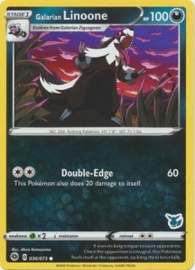 Galarian Linoone - 036/073 - Eevee Deck (Eevee Symbol)