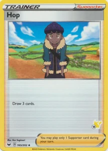 Hop - 165/202 - Pikachu Deck (Pikachu Symbol 13)