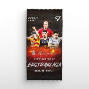 SPORTZOO PKO BANK POLSKI EKSTRAKLASA 2025/26 – Seria 1 - Retail saszetka 