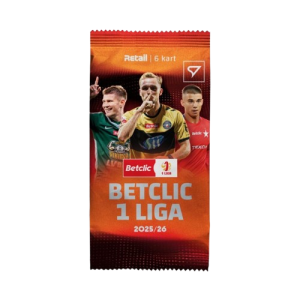 Retail saszetka - karty piłkarskie SportZoo BetClic 1 Liga 2025/26