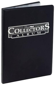 Ultra Pro Album na karty kolekcjonerskie Czarny (9PKT)
