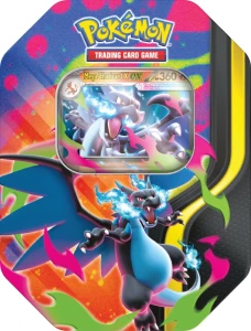 Pokémon TCG: Mega Charizard Tin - Mega Charizard X ex