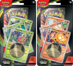 Pokémon TCG: Mega Evolution - Perfect Order - Premium Checklane Blister zestaw dwóch sztuk 