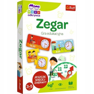 Gra Trefl Mały Odkrywca Zegar