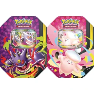 Pokemon TCG Mega Moonlit Tin - komplet dwóch puszek