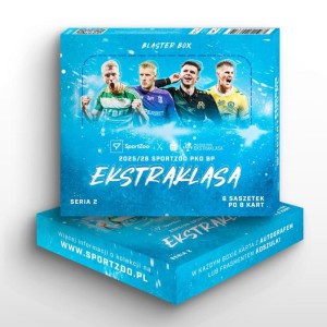 Blaster box - karty piłkarskie SportZoo PKO BP Ekstraklasa 2025/26 – Seria 2 - PRZEDSPRZEDAŻ
