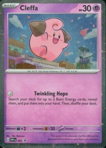 Cleffa SVP095 - Holo Promo
