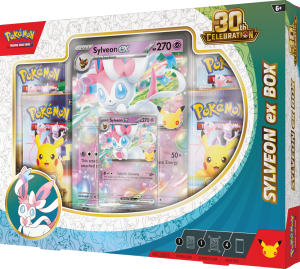 Pokémon TCG: 30th Celebration - Ex Box - Sylveon ex - PRZEDSPRZEDAŻ