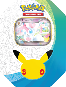 Pokémon TCG: 30th Celebration - Tin - Sylveon ex - PRZEDSPRZEDAŻ