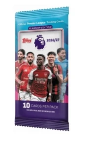 TOPPS FLAGSHIP PREMIER LEAGUE 2026/27 - SASZETKA Z KARTAMI
