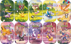 Pokémon TCG: 30th Celebration - Mini Tin zestaw 10 sztuk 