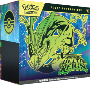 Pokémon TCG: Mega Evolution - Delta Reign - Elite Trainer Box - Przedsprzedaż