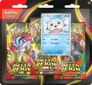 Pokémon TCG: Mega Evolution - Delta Reign - 3-pack blister - Przedsprzedaż