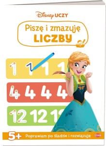 Disney uczy. Piszę i zmazuję liczby Praca zbiorowa