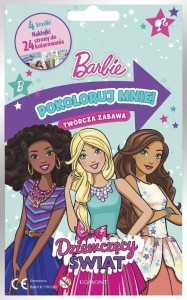 Barbie Pokoloruj mnie Dziewczęcy świat Praca zbiorowa