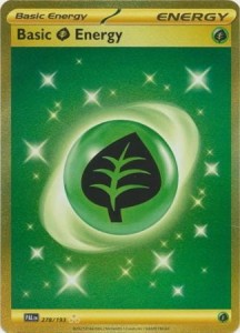 Grass Energy - 278/193 - Gold Secret Rare Pokemon