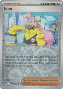 Iono - 185/193 - Uncommon Reverse Holo Pokemon