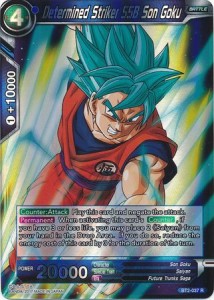 Determined Striker SSB Son Goku - BT2-037 - Rare Dragon Ball Super