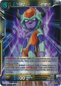 Chilled, Army General - BT2-112 - Rare Dragon Ball Super