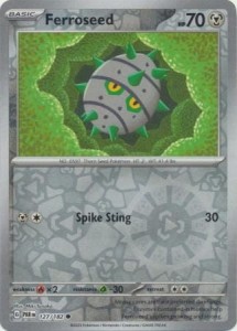 Ferroseed - 127/182 - Common Reverse Holo - Pokemon