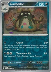 Garbodor - 117/182 - Uncommon Reverse Holo - Pokemon