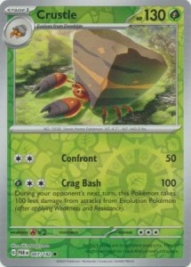 Crustle - 007/182 - Common Reverse Holo - Pokemon