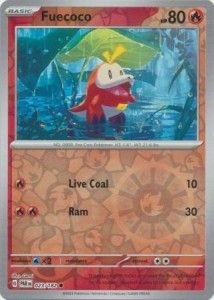 Fuecoco - 023/182 - Common Reverse Holo - Pokemon