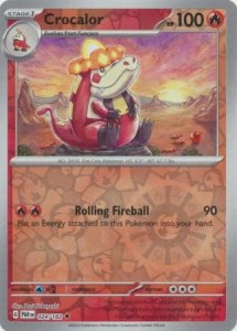 Crocalor - 024/182 - Uncommon Reverse Holo - Pokemon