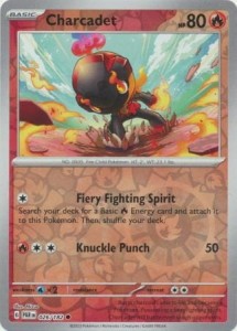 Charcadet - 026/182 - Common Reverse Holo - Pokemon