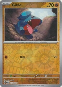 Gible - 094/182 - Common Reverse Holo - Pokemon