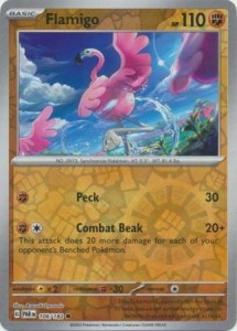 Flamigo - 106/182 - Common Reverse Holo - Pokemon
